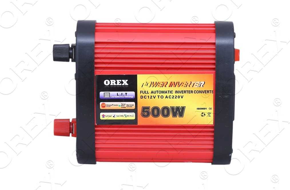 Red Inverter 500W Meta red inverter 500w title Orex